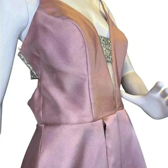 Pink By Alexia Designs Ball Gow Backless Ptom Dress Size 12. - Picture 7 of 15